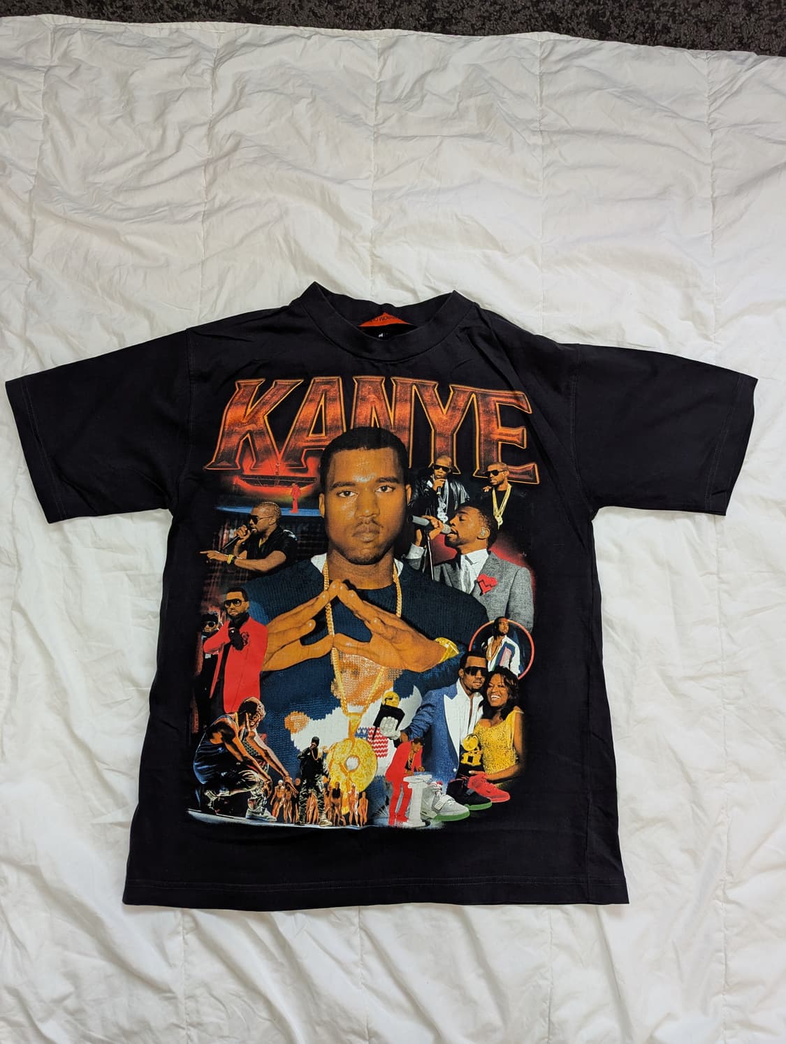 Marino Morwood Kanye 그래픽 랩 티 (M) 상품이미지1