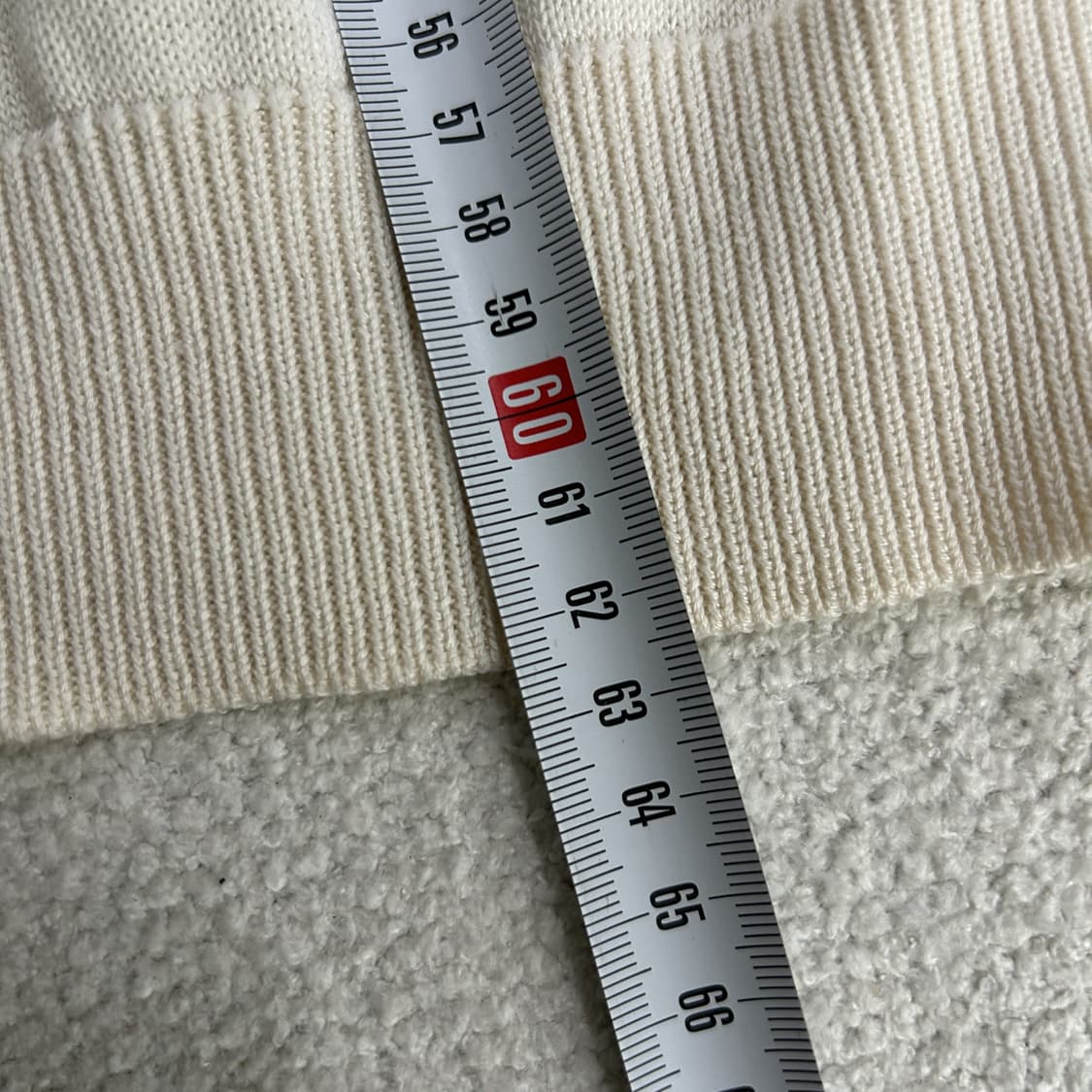 버버리 일본 니트 조끼 아이보리 요트 자수 s 상품이미지5