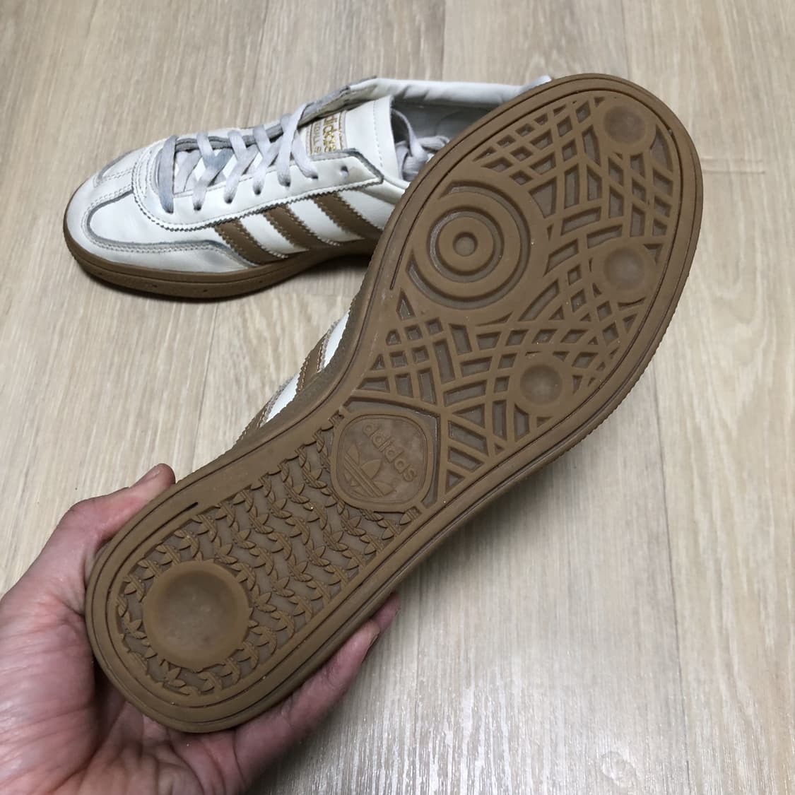 (235) 아디다스 adidas 핸드볼 스페지알 레더 화이트 검솔 235 상품이미지3