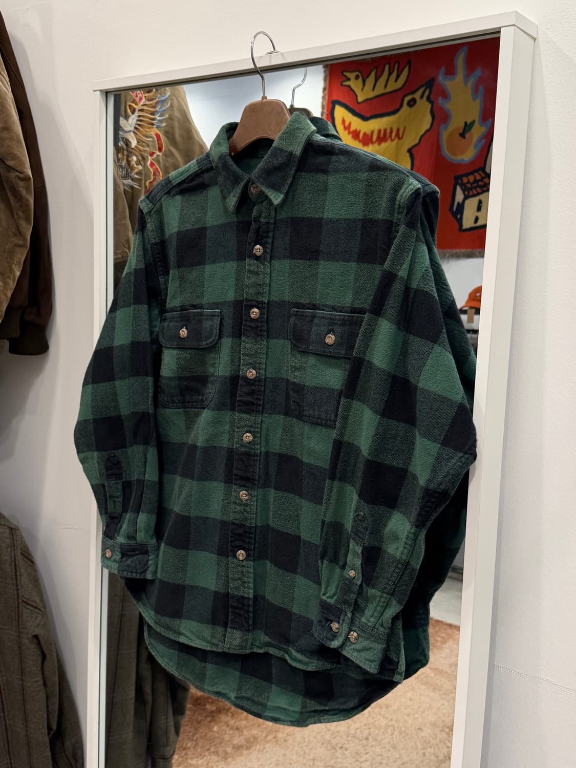 00s Field & Stream 빈티지 플란넬 체크 셔츠 상품이미지1
