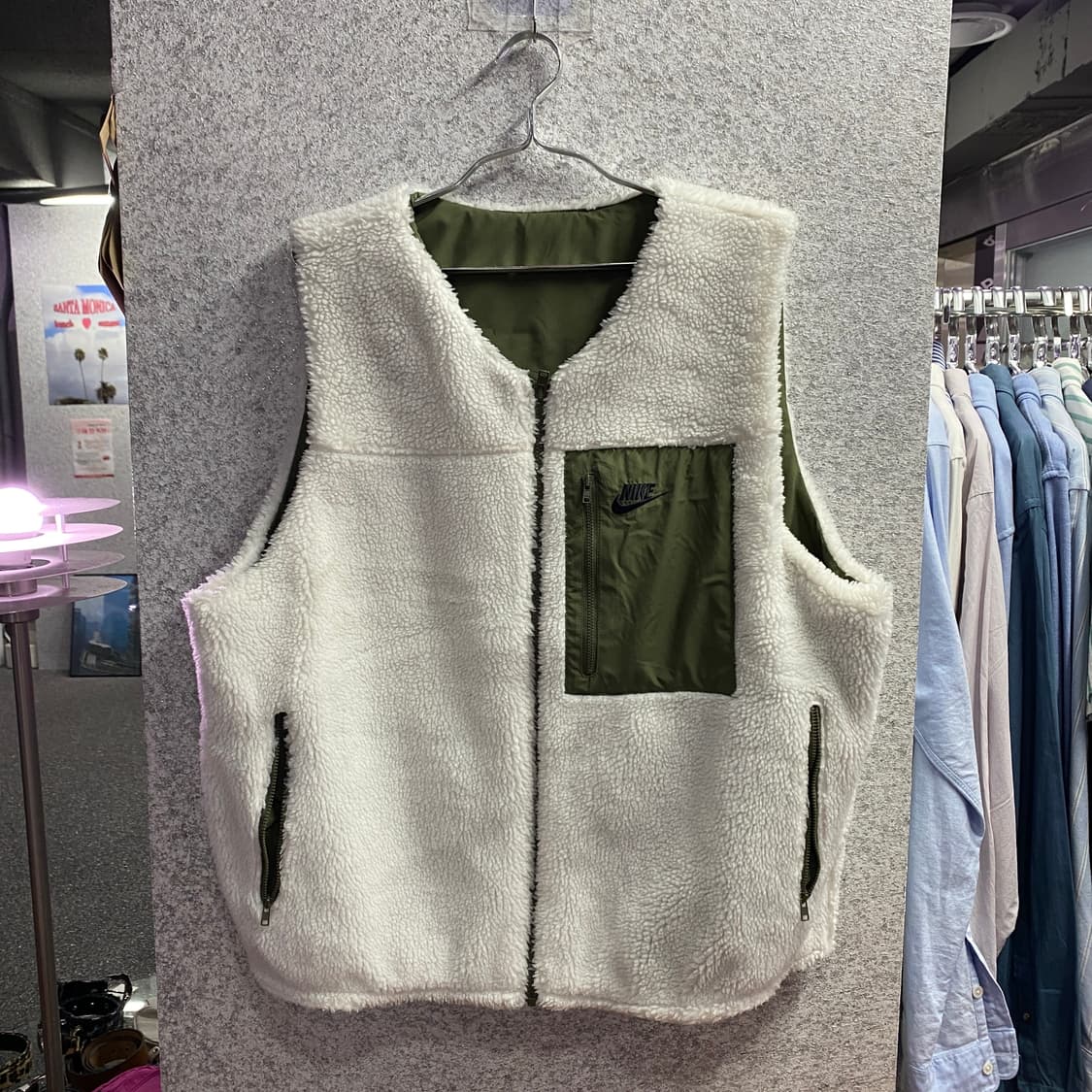 나이키 리버시블 양털 베스트 B3199 상품이미지6