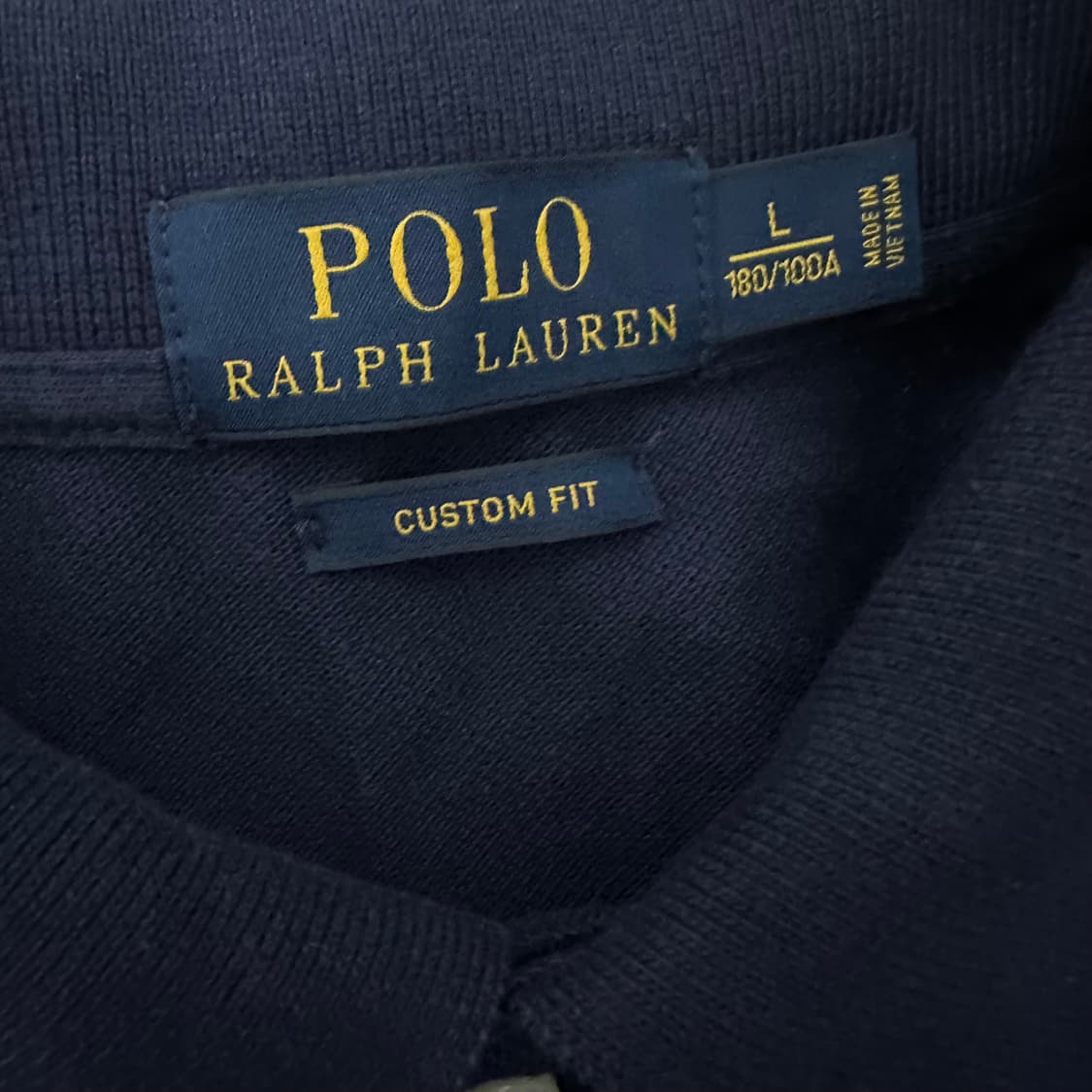 POLO 폴로 랄프로렌 카라티 반팔티셔츠 네이비 L 상품이미지3