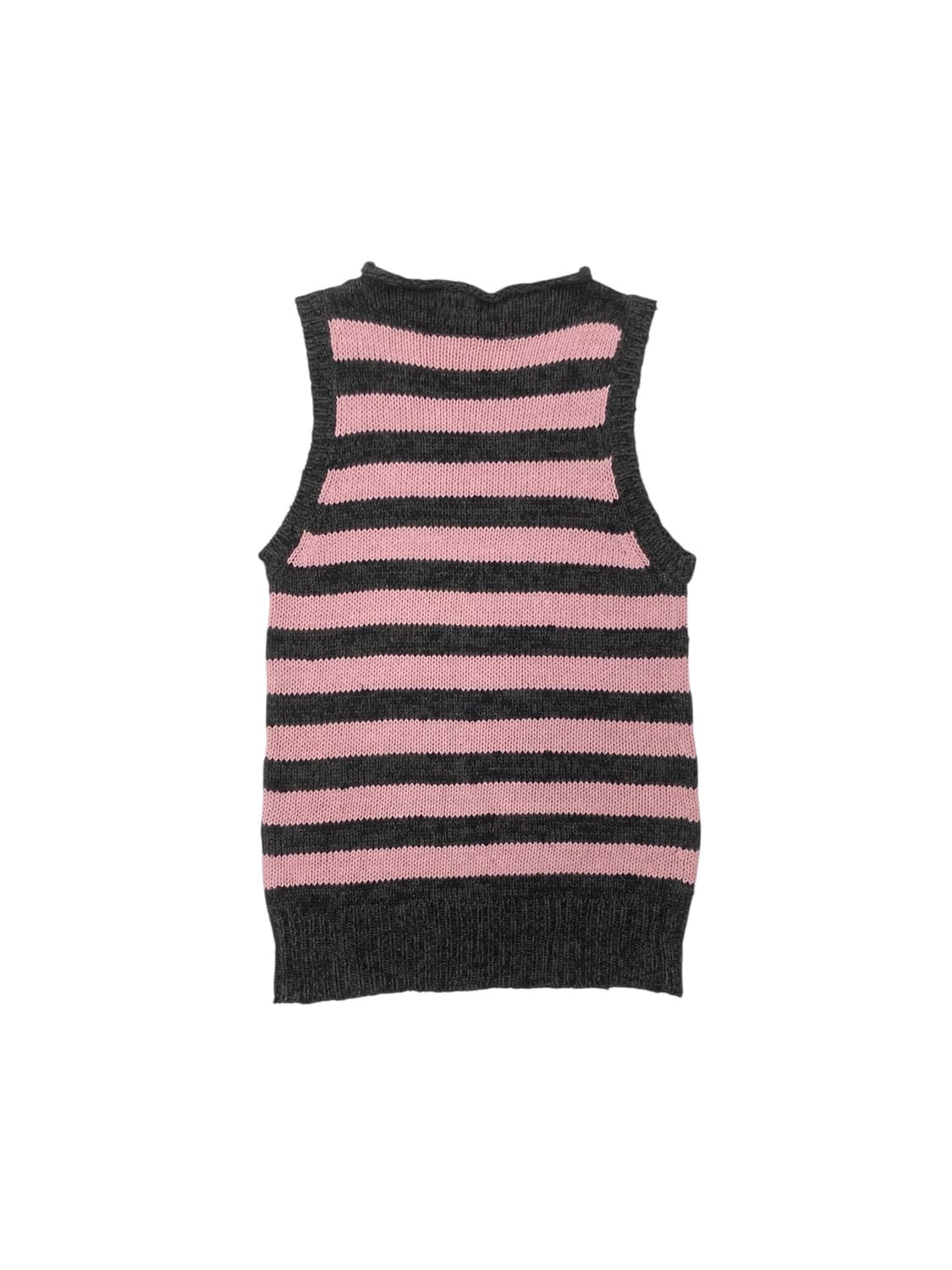 Pink and grey vest !! 상품이미지4