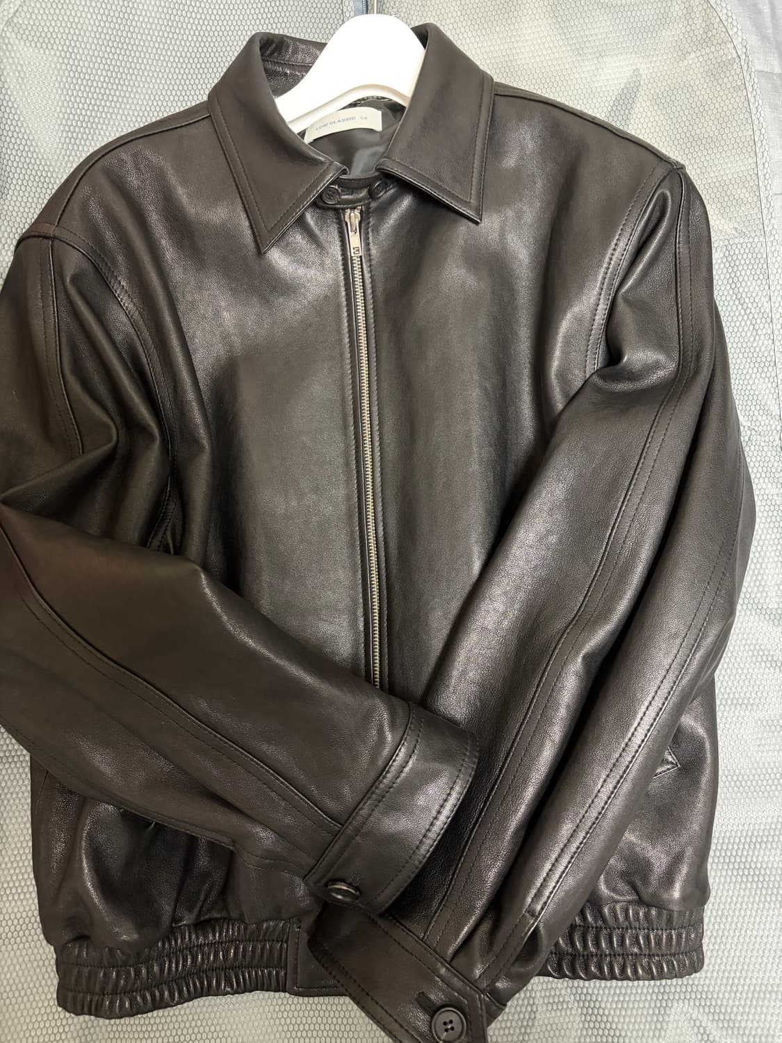 로우클래식 램스킨 해링턴 자켓 M 상품이미지6