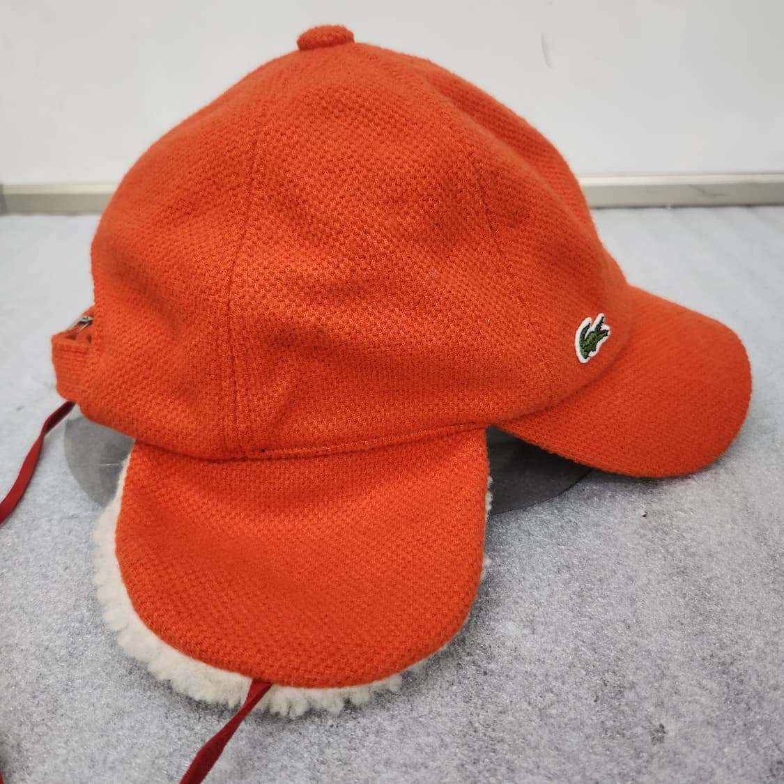 라코스테 정품 귀달이 모자 프리사이즈 상품이미지4
