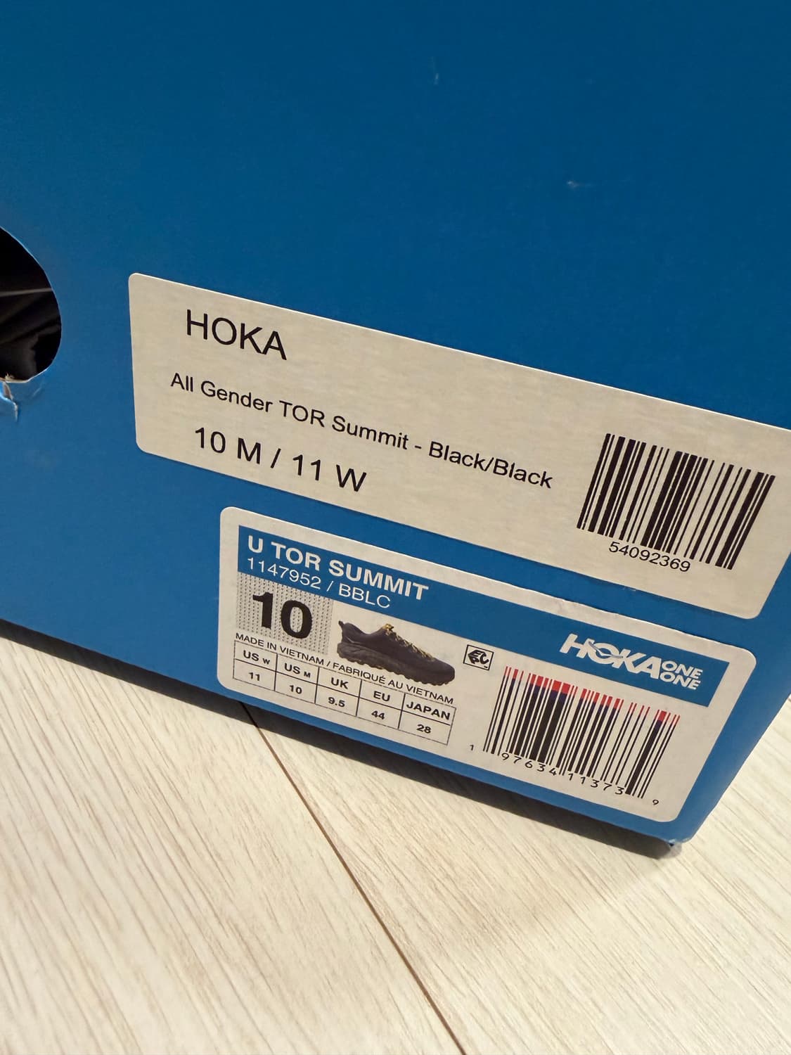 호카 토르 서밋 280사이즈 us10 판매합니다 상품이미지6