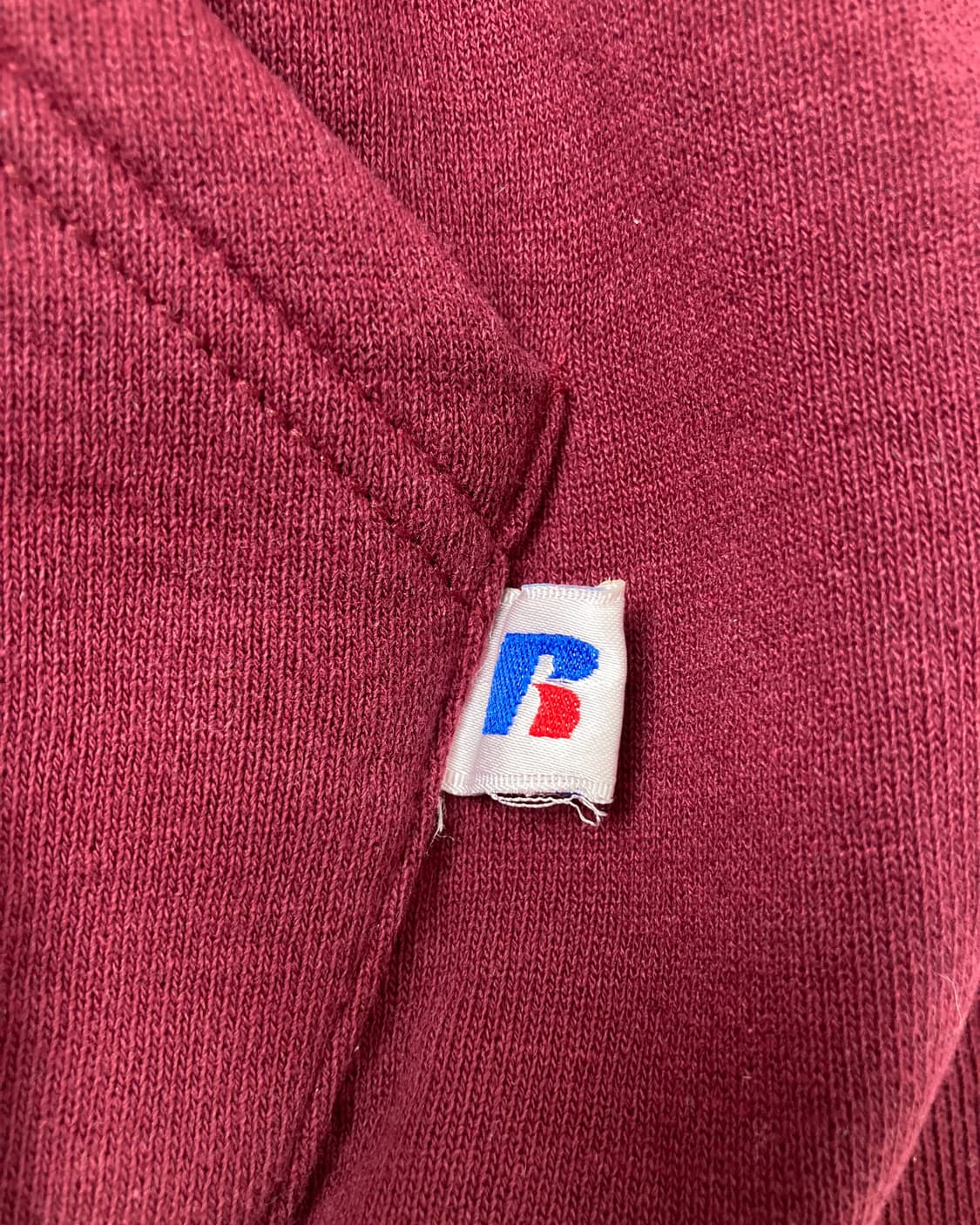90s Russell Hoodie (burgundy) 상품이미지5