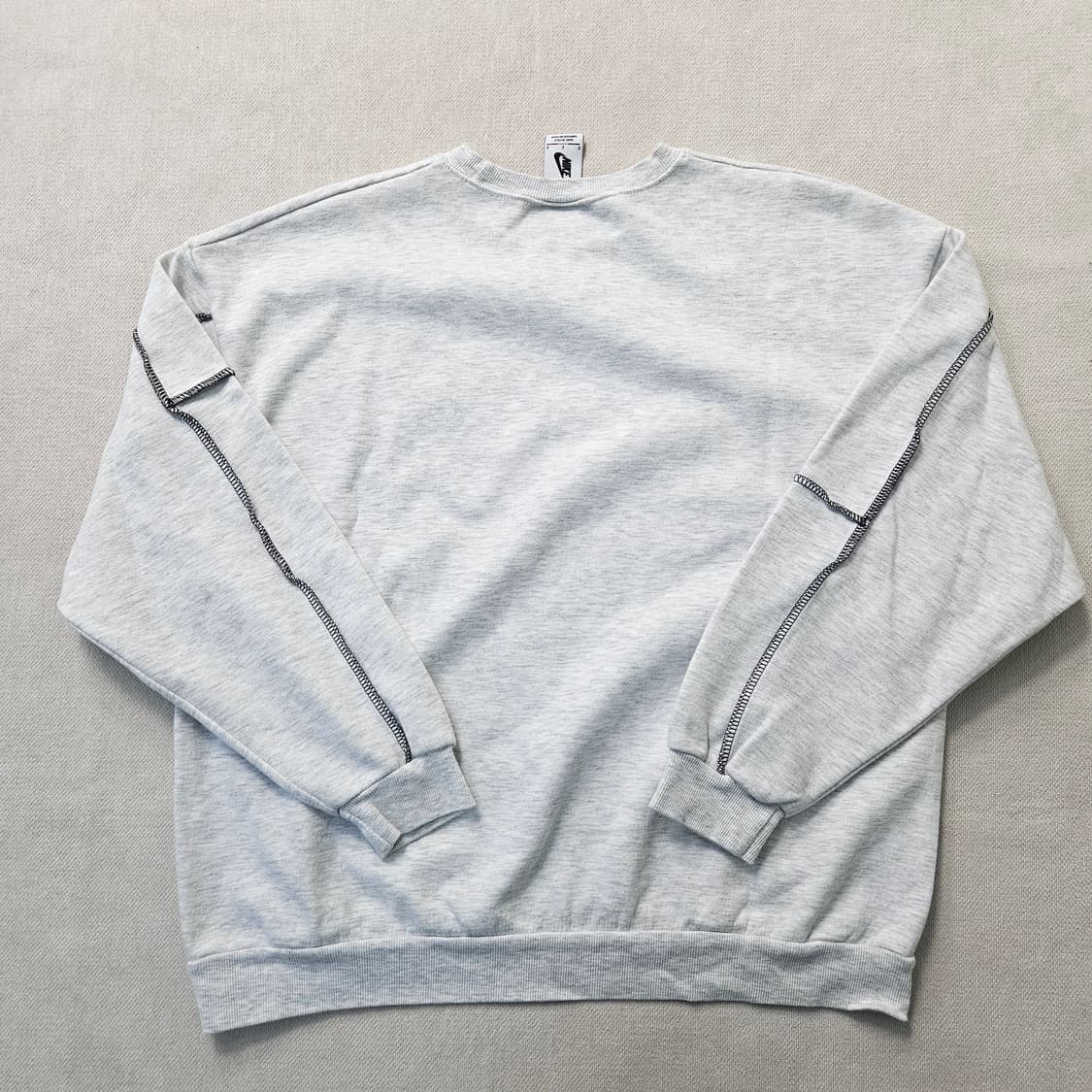 M 나이키로고 화이트 맨투맨 0326Y 상품이미지2