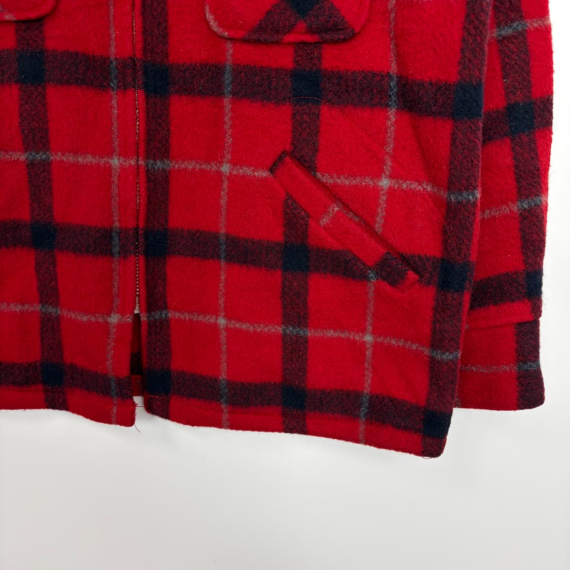 맥그리거 버팔로 플레이드 울 자켓 상품이미지5