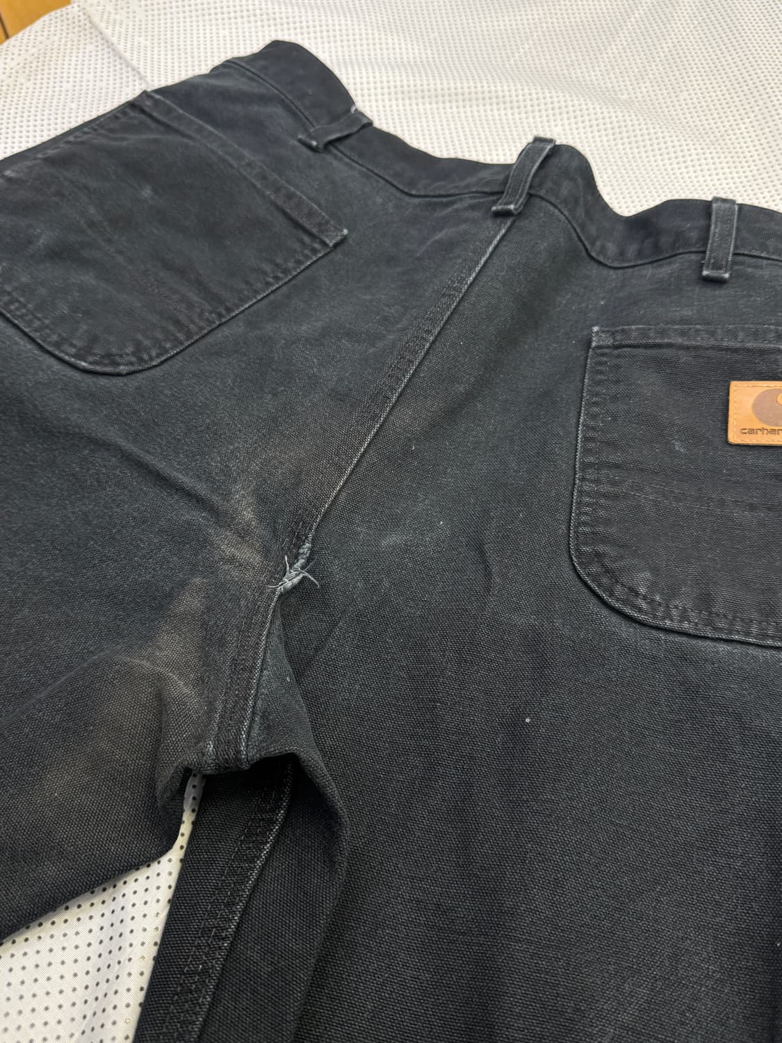 칼하트 싱글니 b11 블랙 상품이미지7