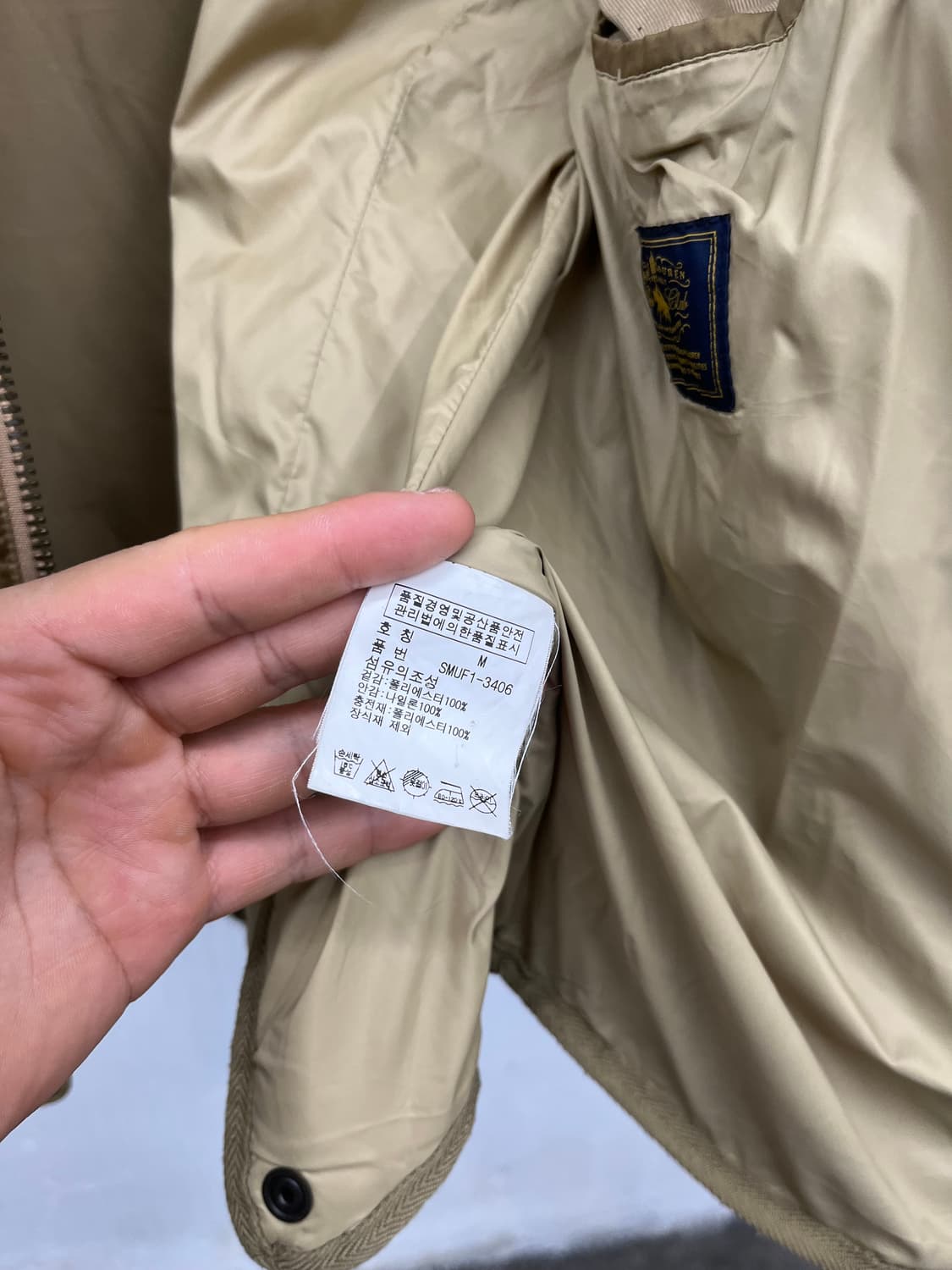 M) POLO QUILITING DOWN JACKET 상품이미지4