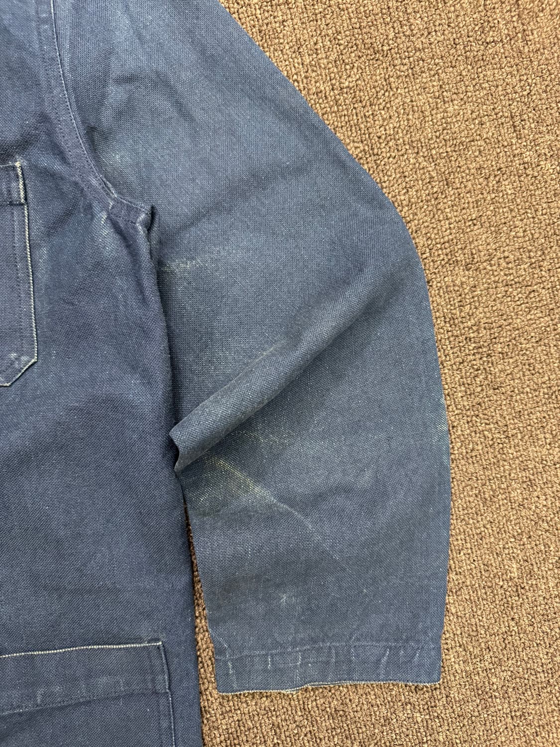 9)이세이미야키 스포츠 빈티지 네이비 코튼 자켓 상품이미지4