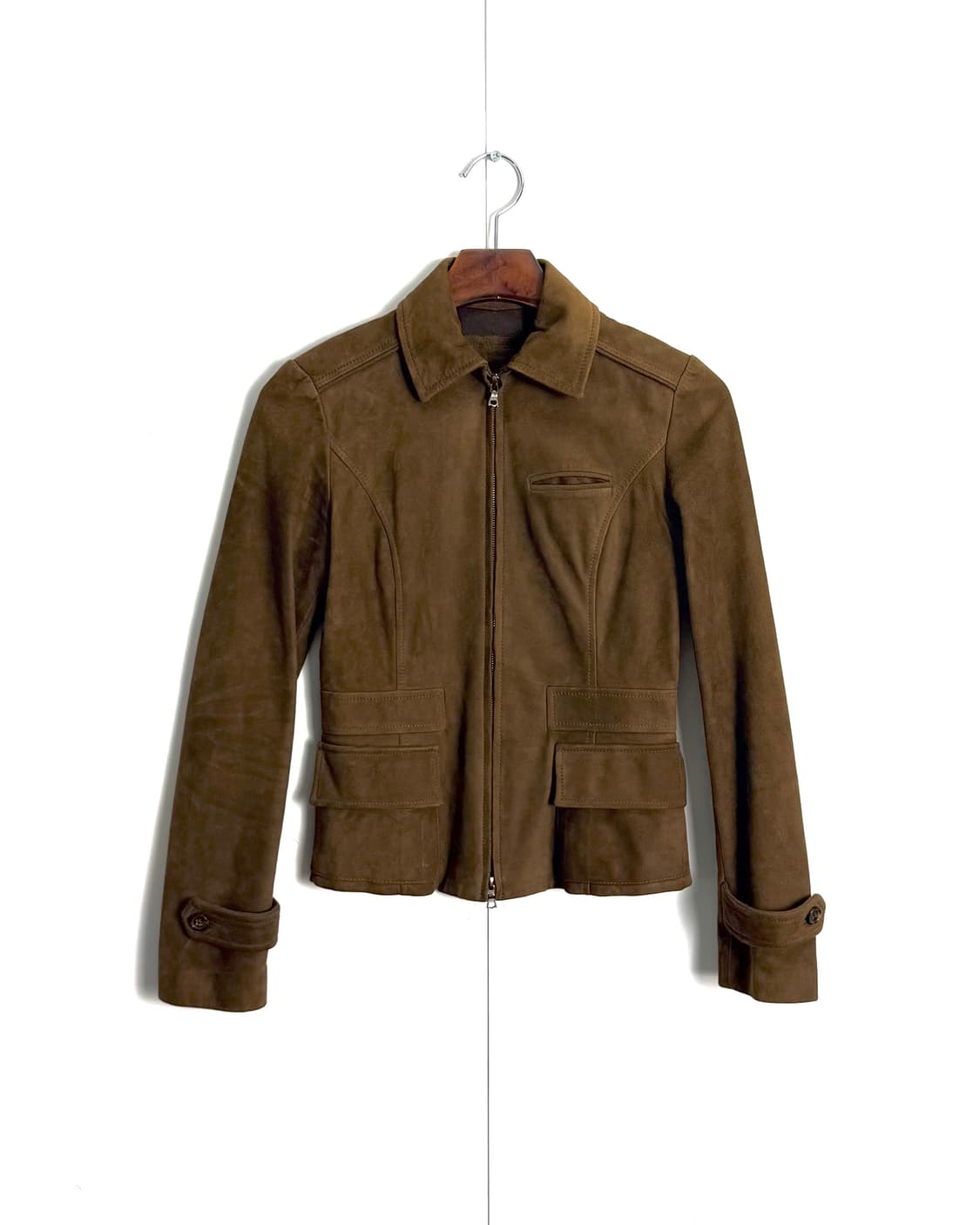 le verseau pelle 스웨이드 자켓 상품이미지1