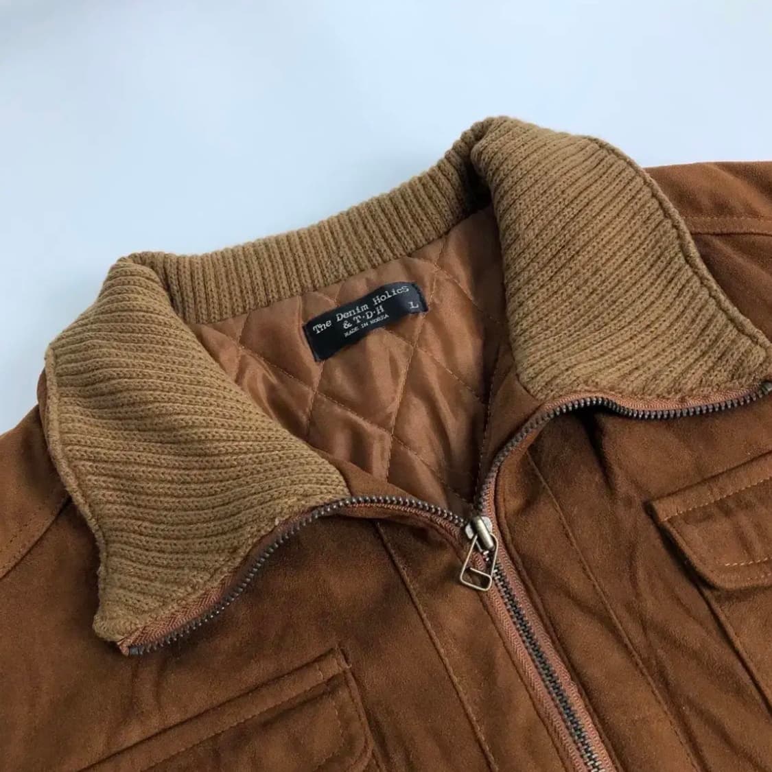 빈티지 스웨이드 봄버자켓 상품이미지2