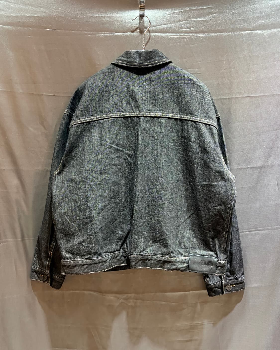 L Lee 리 투포켓 절개 흑청 데님자켓 상품이미지3