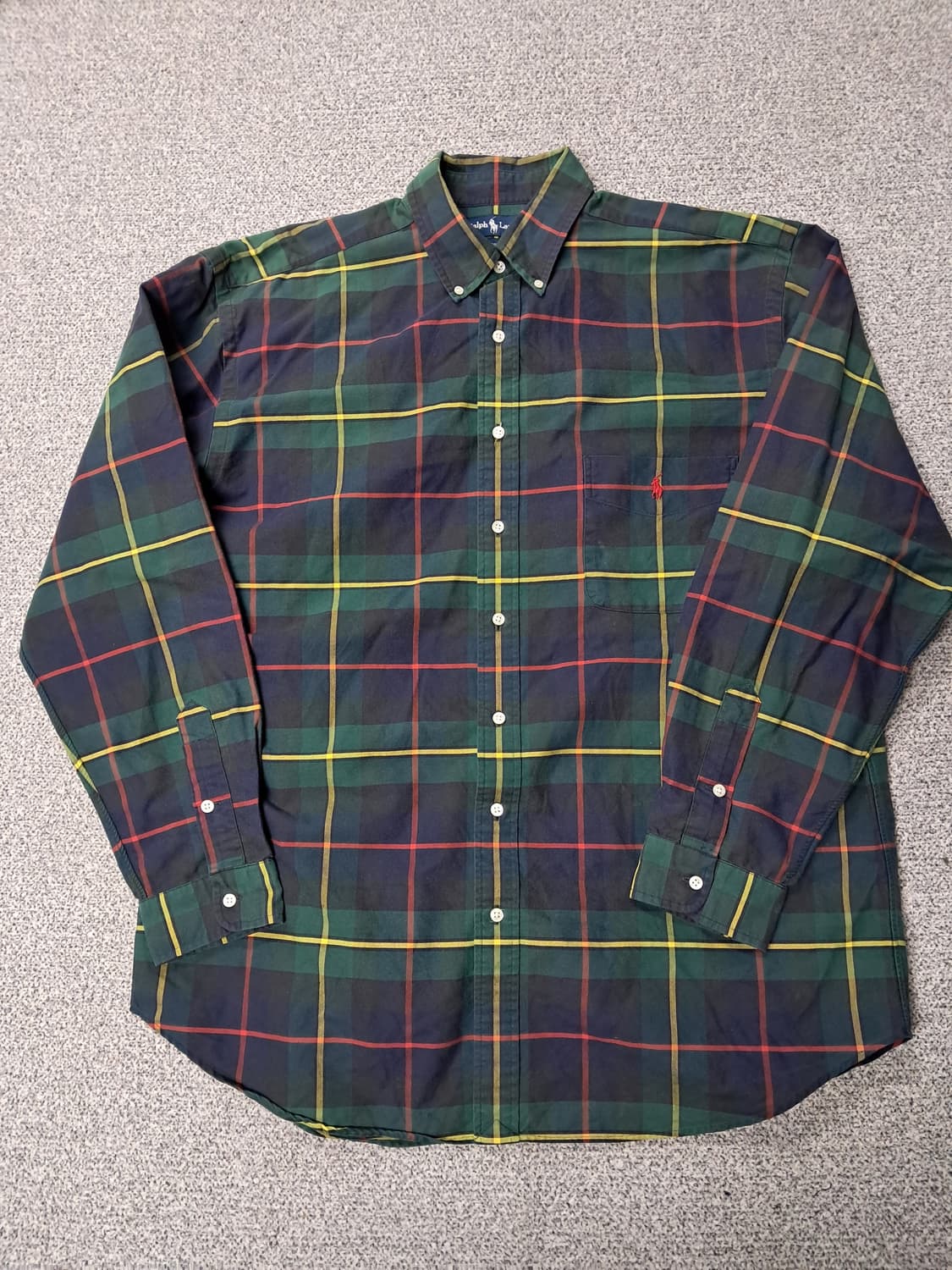 폴로랄프로렌 체크남방 상품이미지1