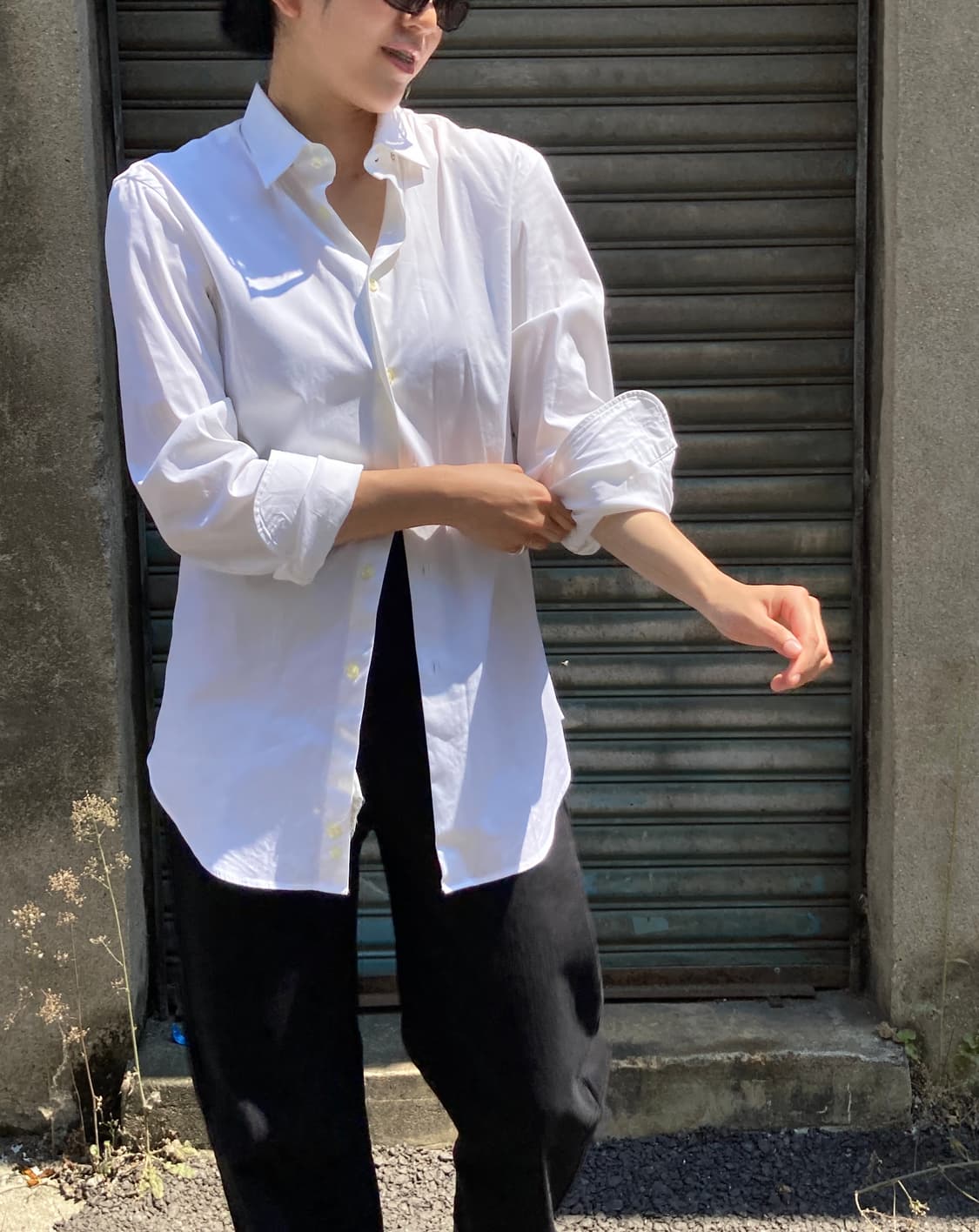 다크빅토리 블랙 코튼 팬츠 상품이미지5