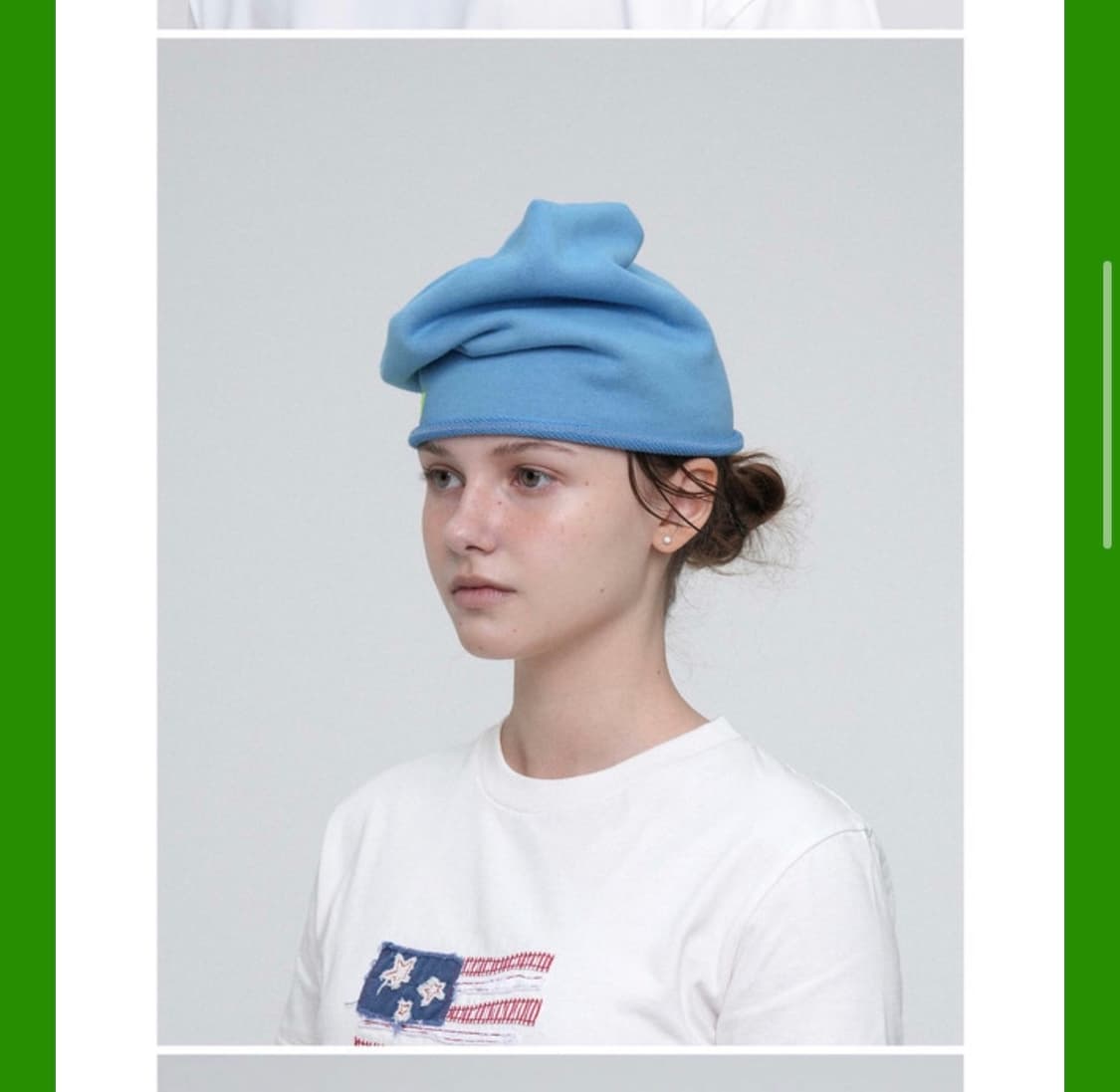 MNP LOGO BEANIE - SKY BLUE 상품이미지3