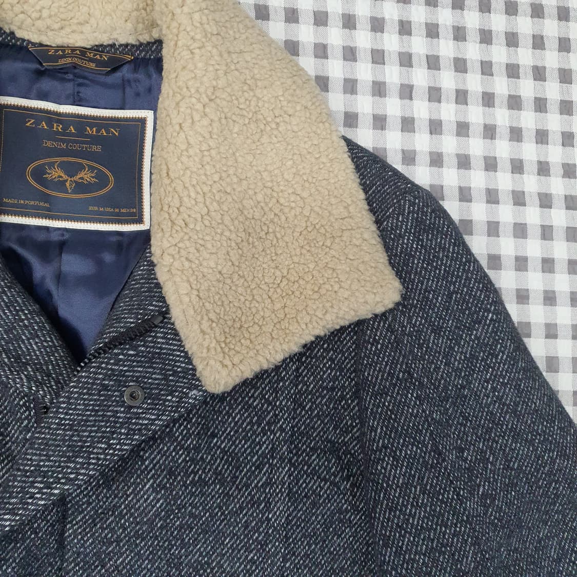 자라 추동 모직코트 남자95 상품이미지3