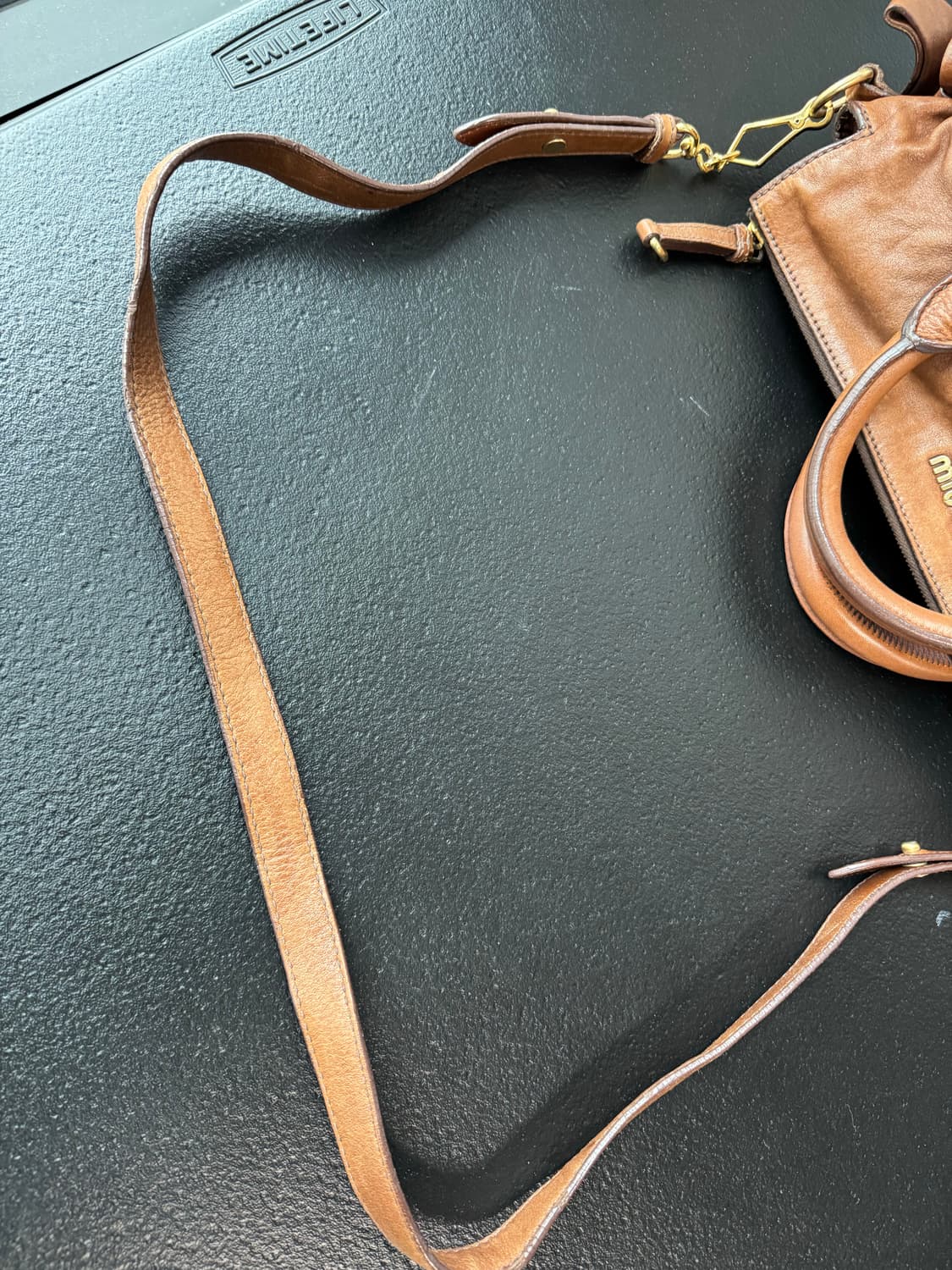 미우미우 비텔로 럭스 사첼 2way백(정품) 상품이미지8