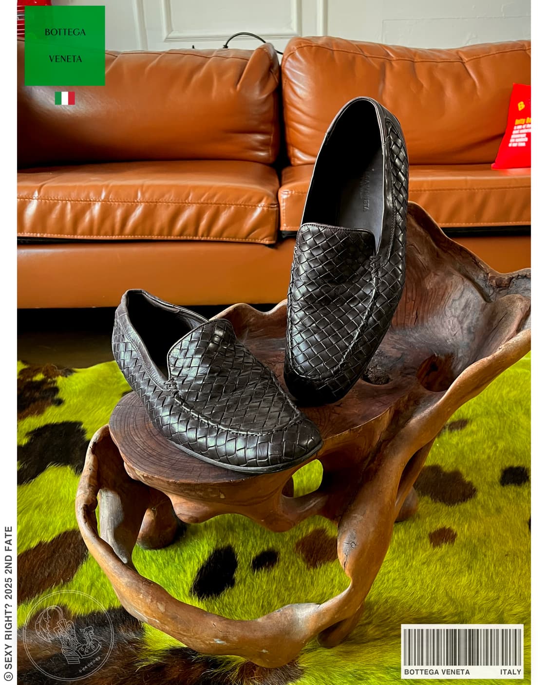 Old Bottega Veneta Brown Leather Loafer 상품이미지1