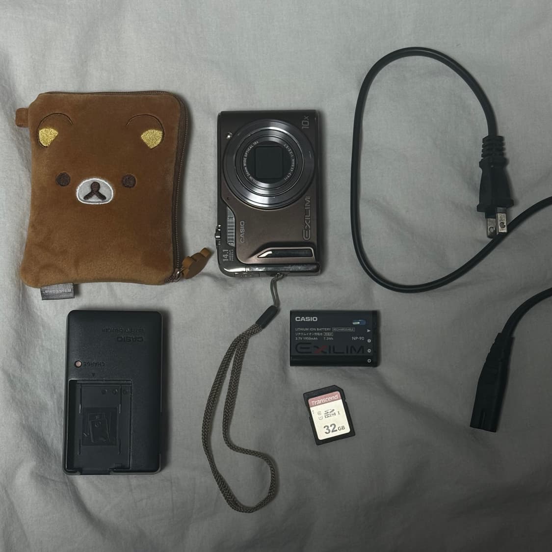 카시오 엑슬림 h-15 브라운 츄 pick 디카 상품이미지2