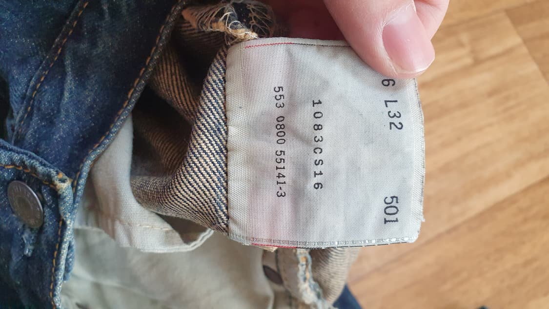 리바이스 501 미제 made in usa 상품이미지5