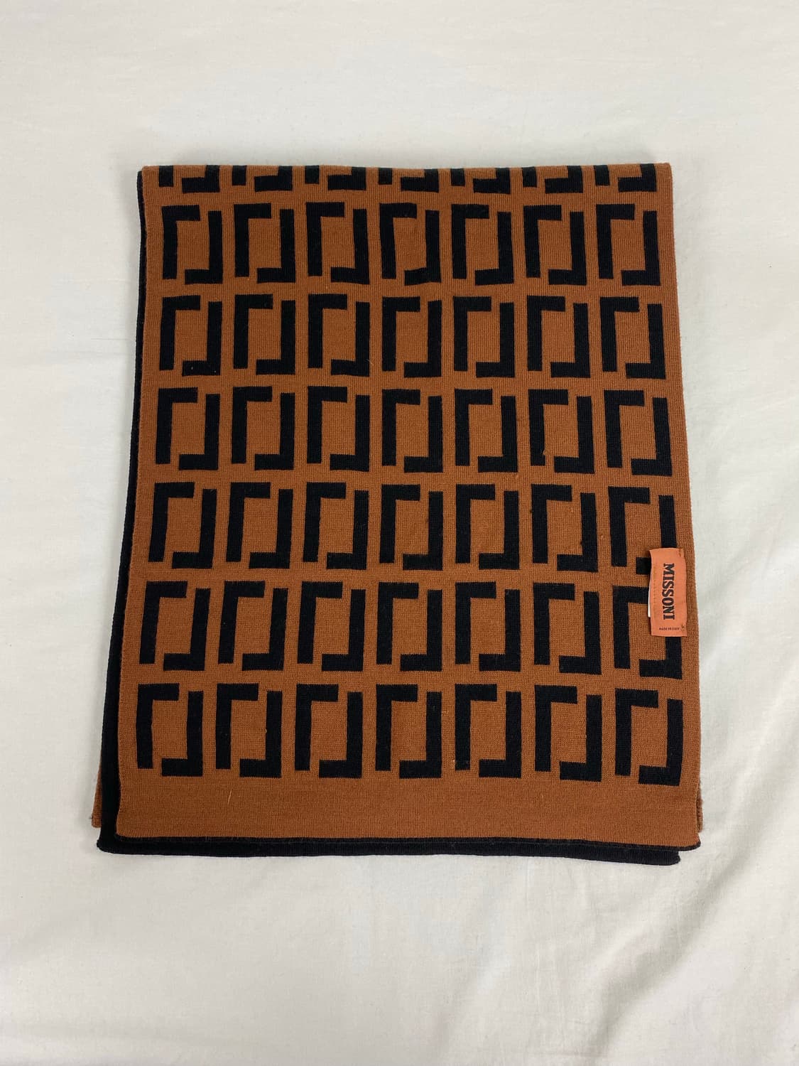 미쏘니 로고 양면 울 머플러 목도리 상품이미지3