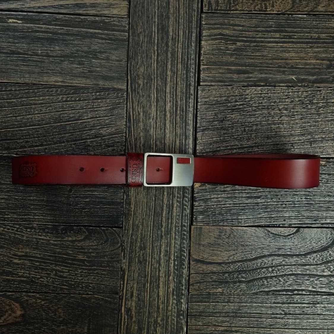 [겟유즈드] 로고 각인 빈티지 벨트 M19407 상품이미지2