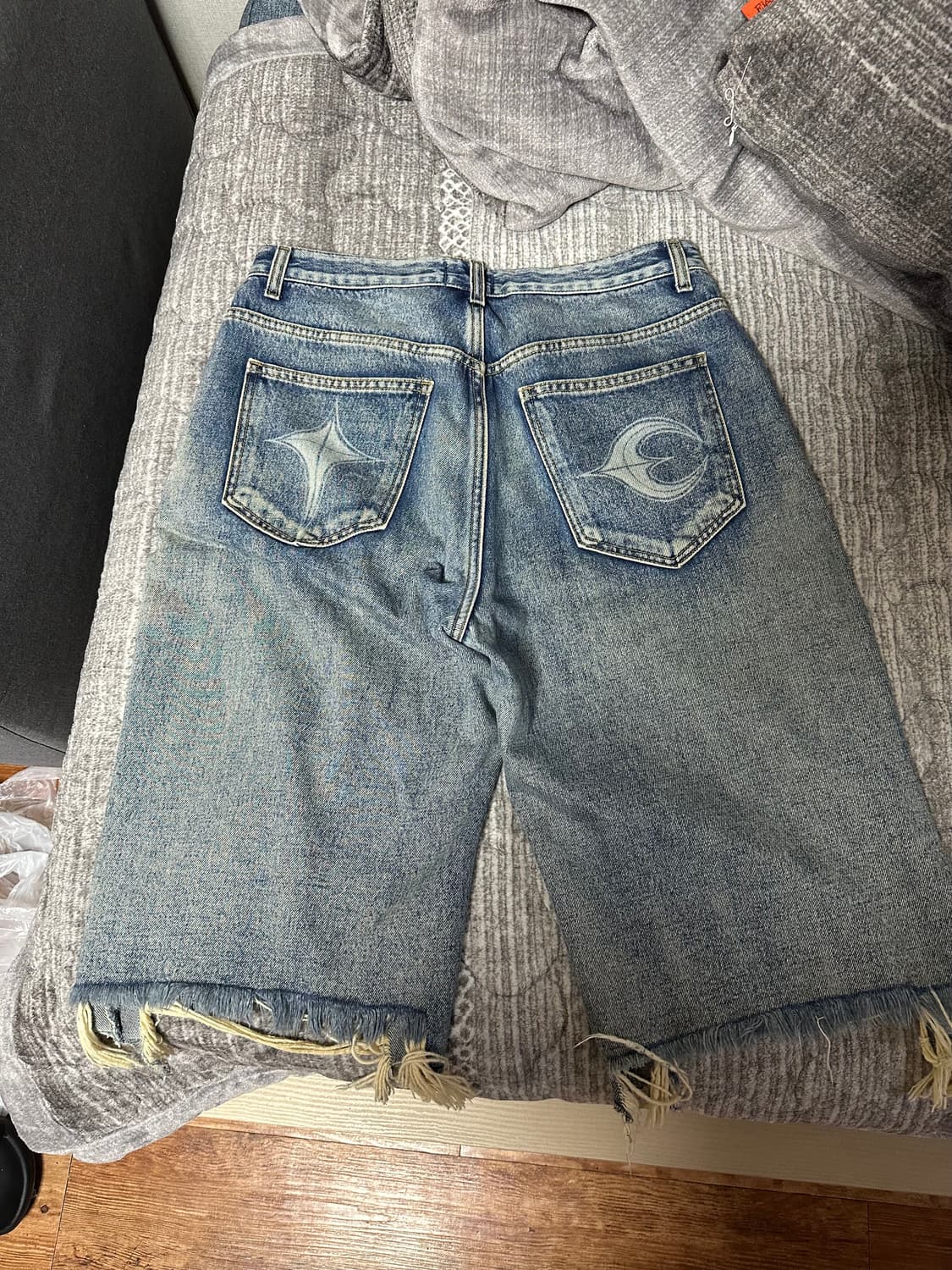 떠그클럽 더블니 쇼츠 3사이즈 상품이미지2