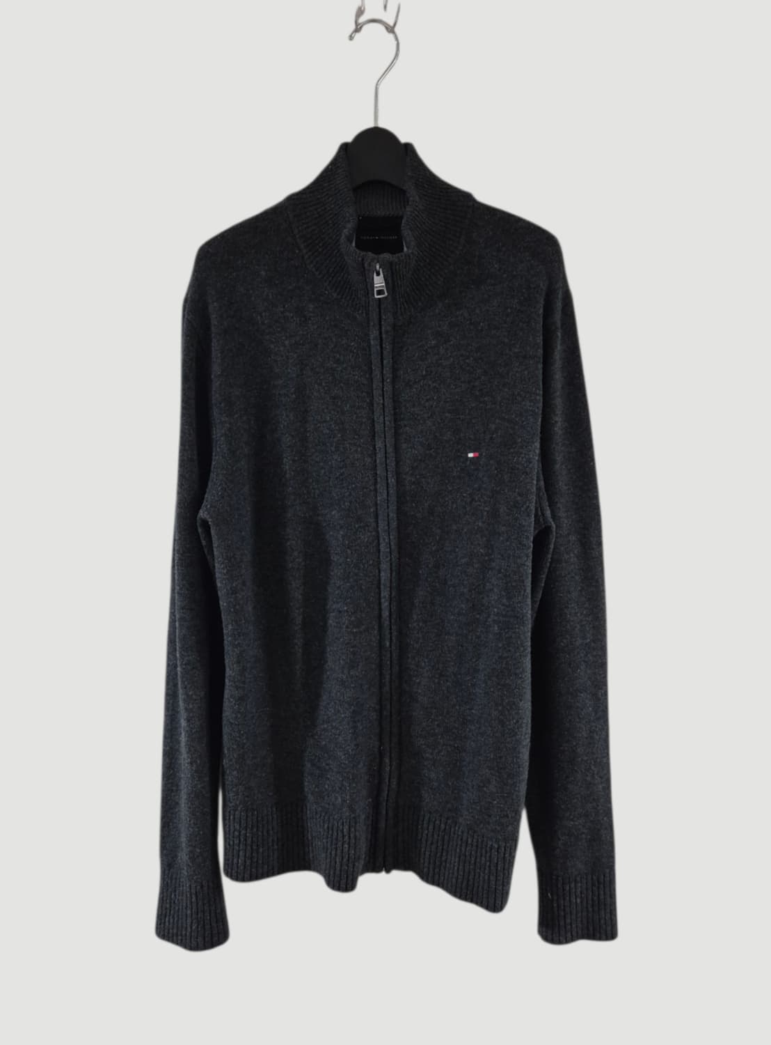 [100~105]타미힐피거 램스울 니트 집업 상품이미지1
