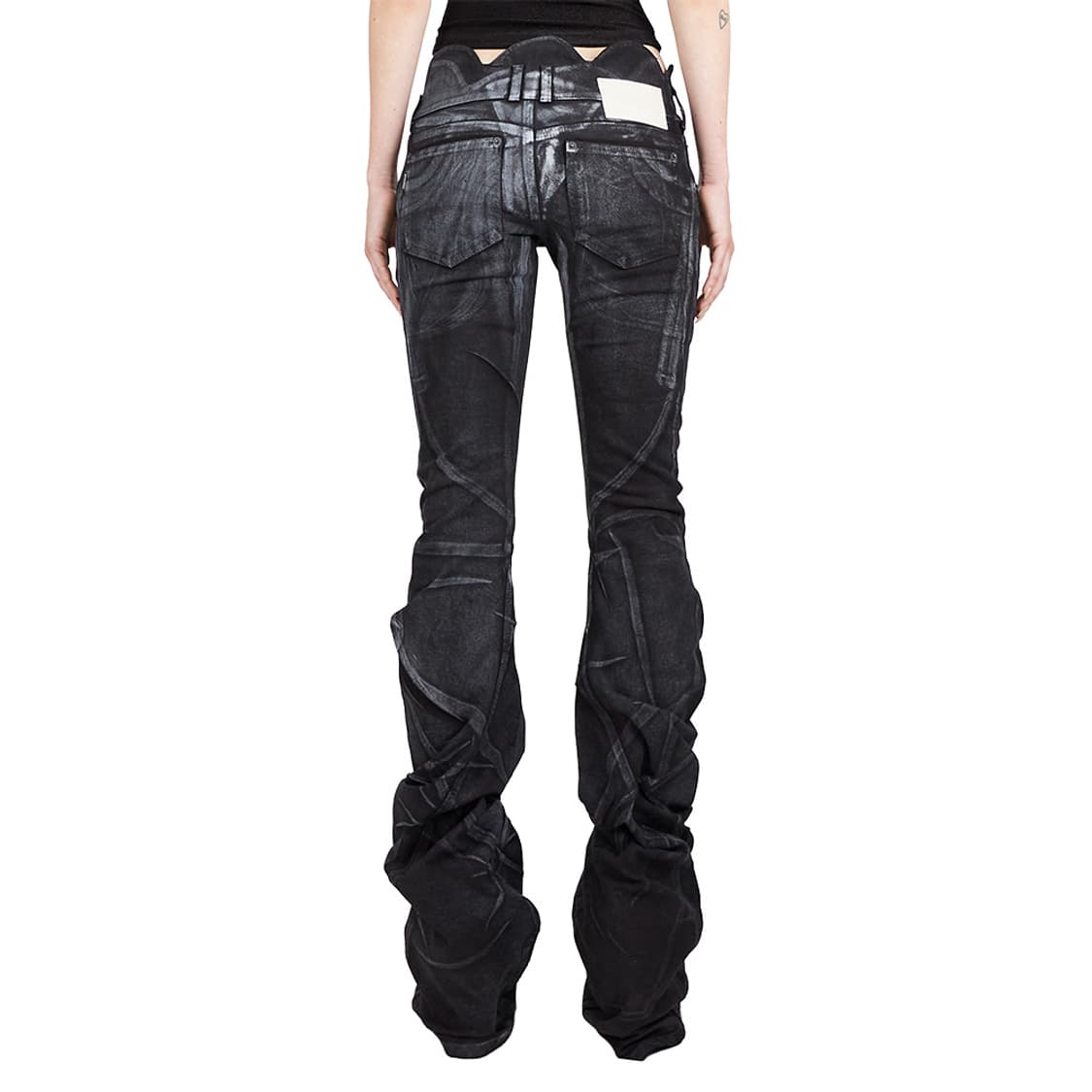 오토링거 웨이스트밴드 드레이프 데님 상품이미지2