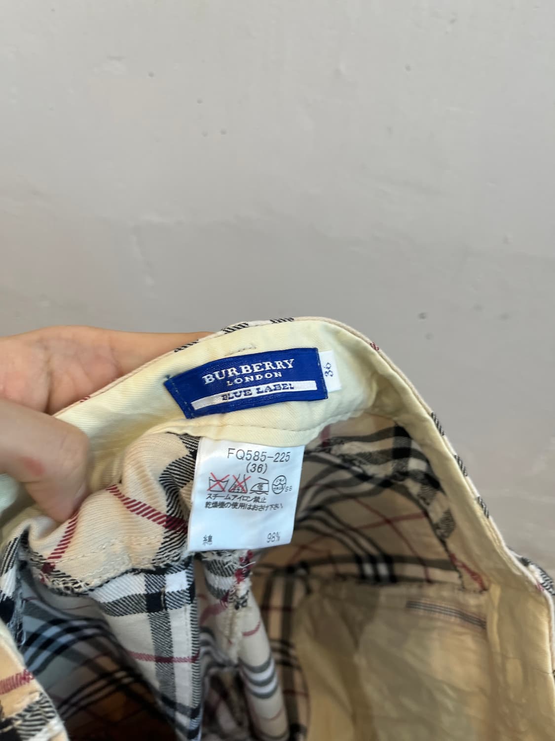 버버리 노바체크 팬츠 25 상품이미지5