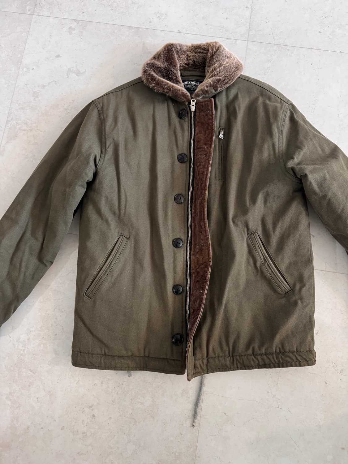 프리즘웍스 덱 자켓 올리브 상품이미지4