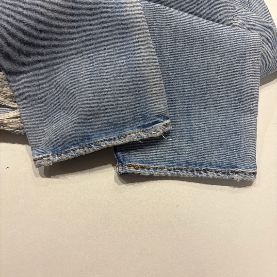 [29x32] 리바이스 501 데미지 워싱 청바지 데님 팬츠 D318 상품이미지6