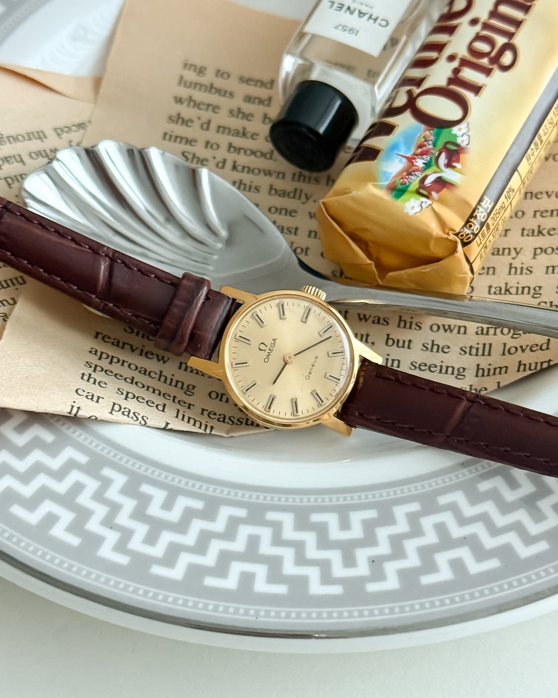오메가 제네브 수동 시계 상품이미지1