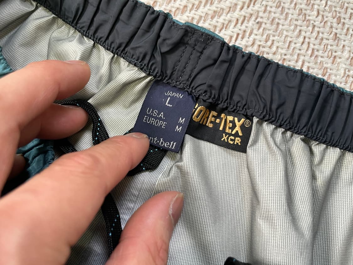 몽벨 재팬 고어텍스 나일론 팬츠 상품이미지5
