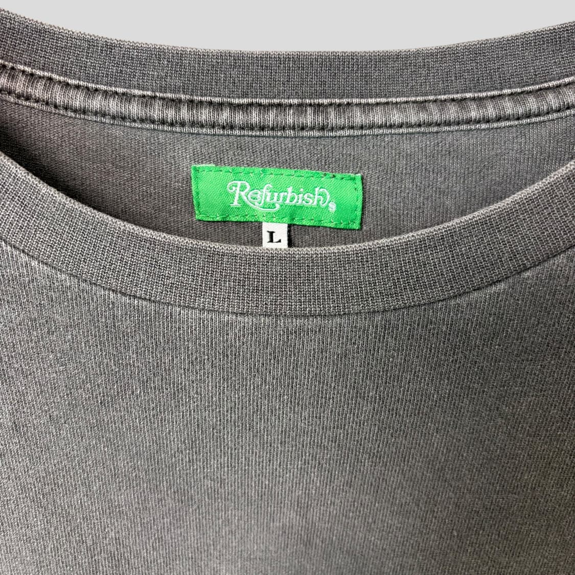 (L)Refurbish 스페이스패트롤 피그먼트 긴팔티셔츠 no 상품이미지5