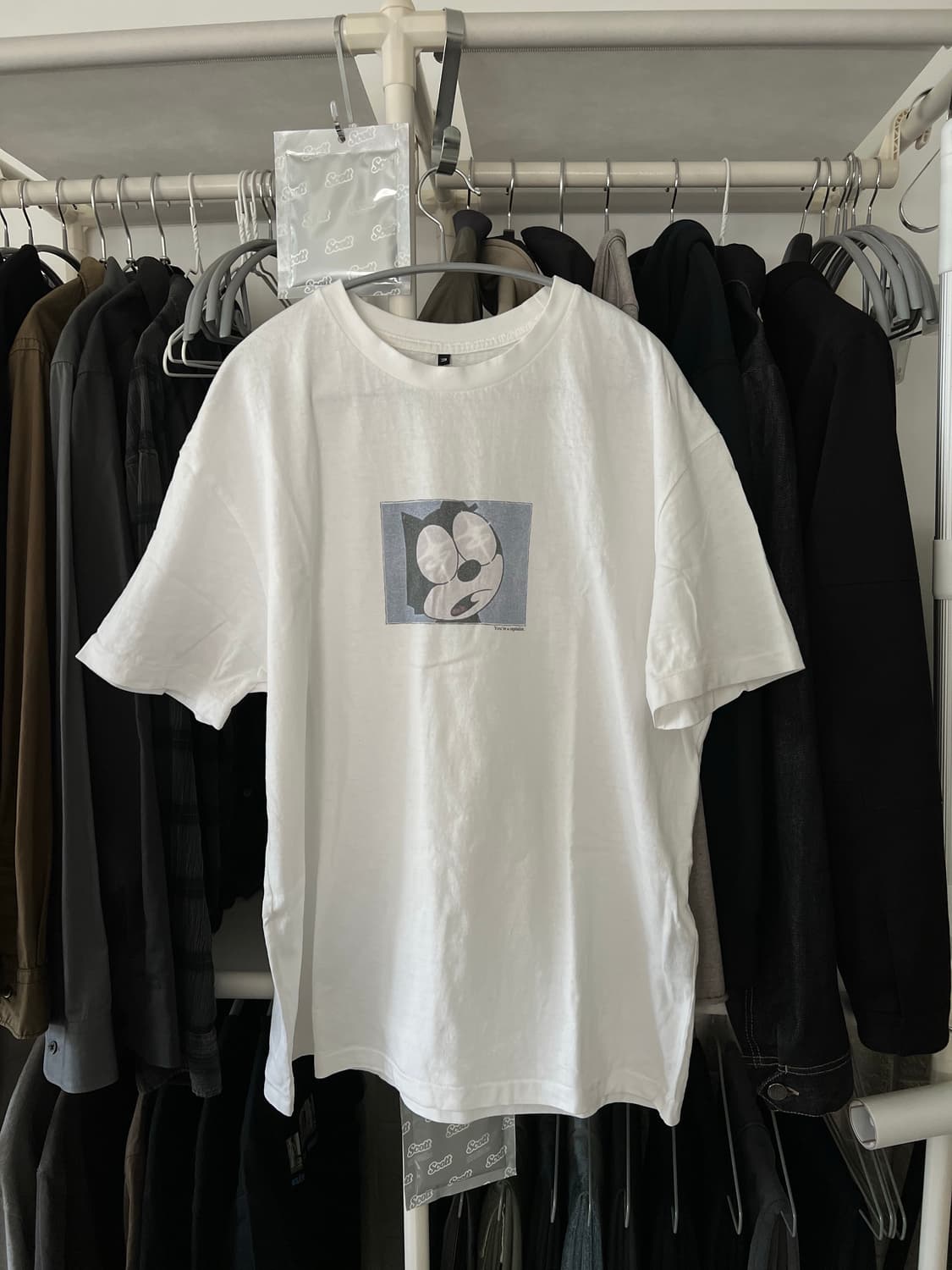 [3] 폴리테루 캐피탈리스트 화이트 티셔츠 상품이미지3