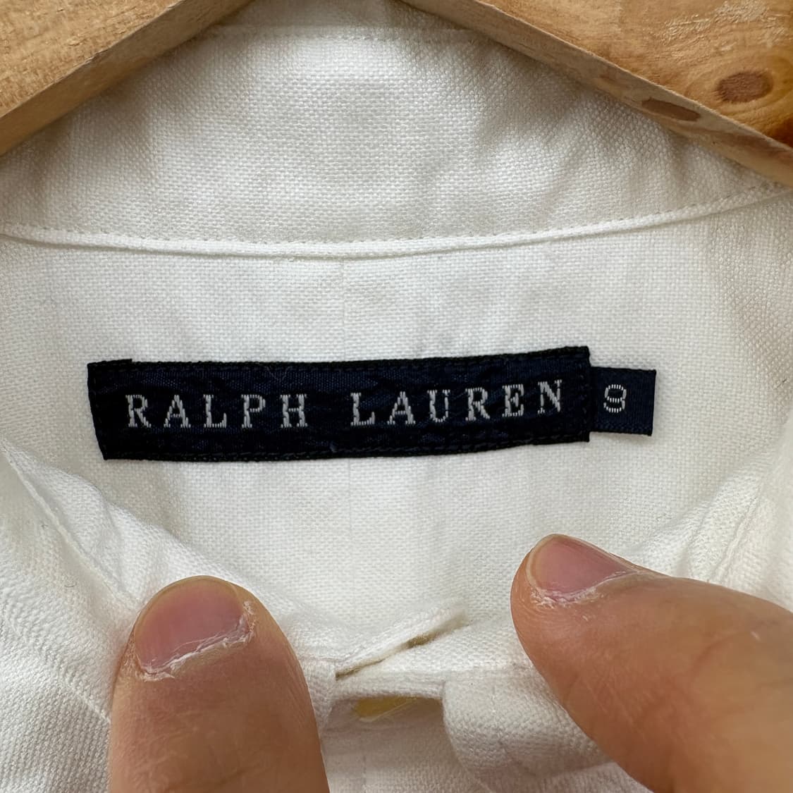 폴로 랄프로렌 화이트 셔츠 여성 S 상품이미지4