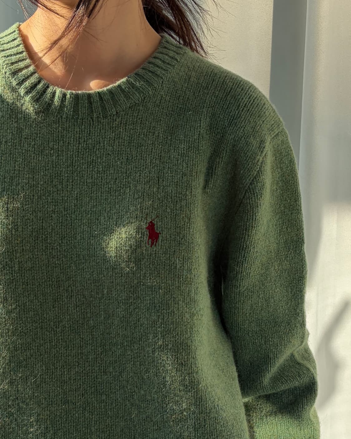 [M]폴로 랄프로렌 메리노울 앙고라 혼방 니트 상품이미지3