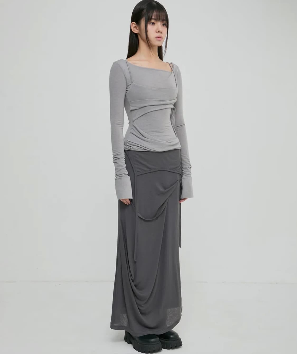 플레어업 롱스커트 상품이미지1