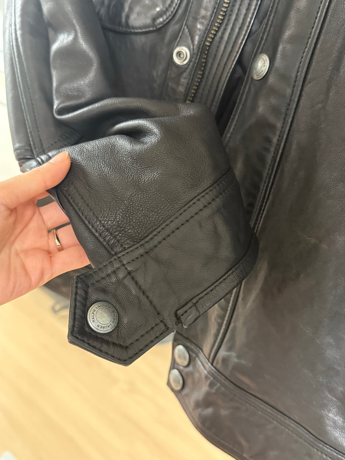 폴로 랄프로렌 가죽자켓 상품이미지5