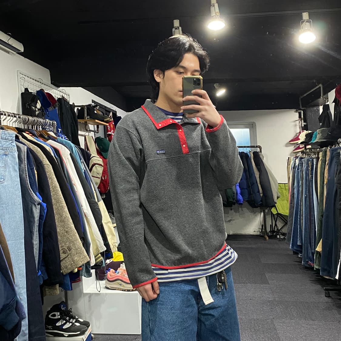 파타고니아 후리스 반집업 상품이미지4