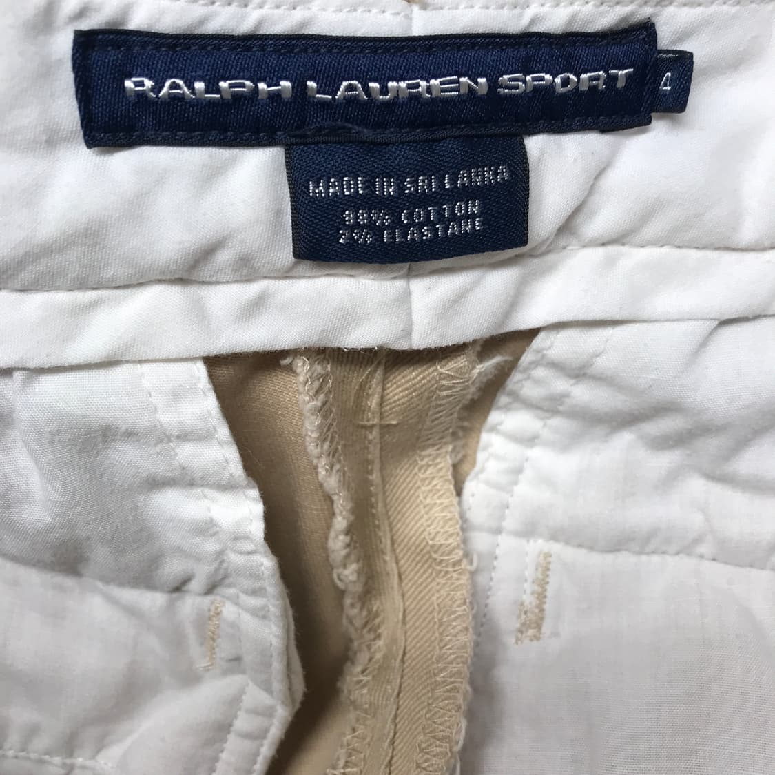 폴로 랄프로렌 베이지 치노 팬츠 4(W) 상품이미지5