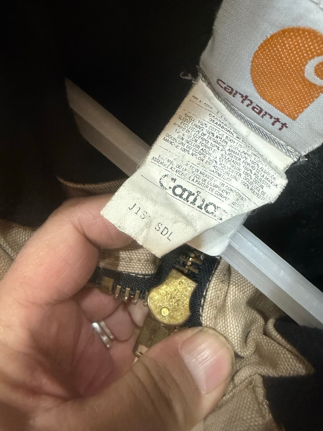 100 정품 칼하트 wip og 액티브자켓 팝니다 상품이미지4