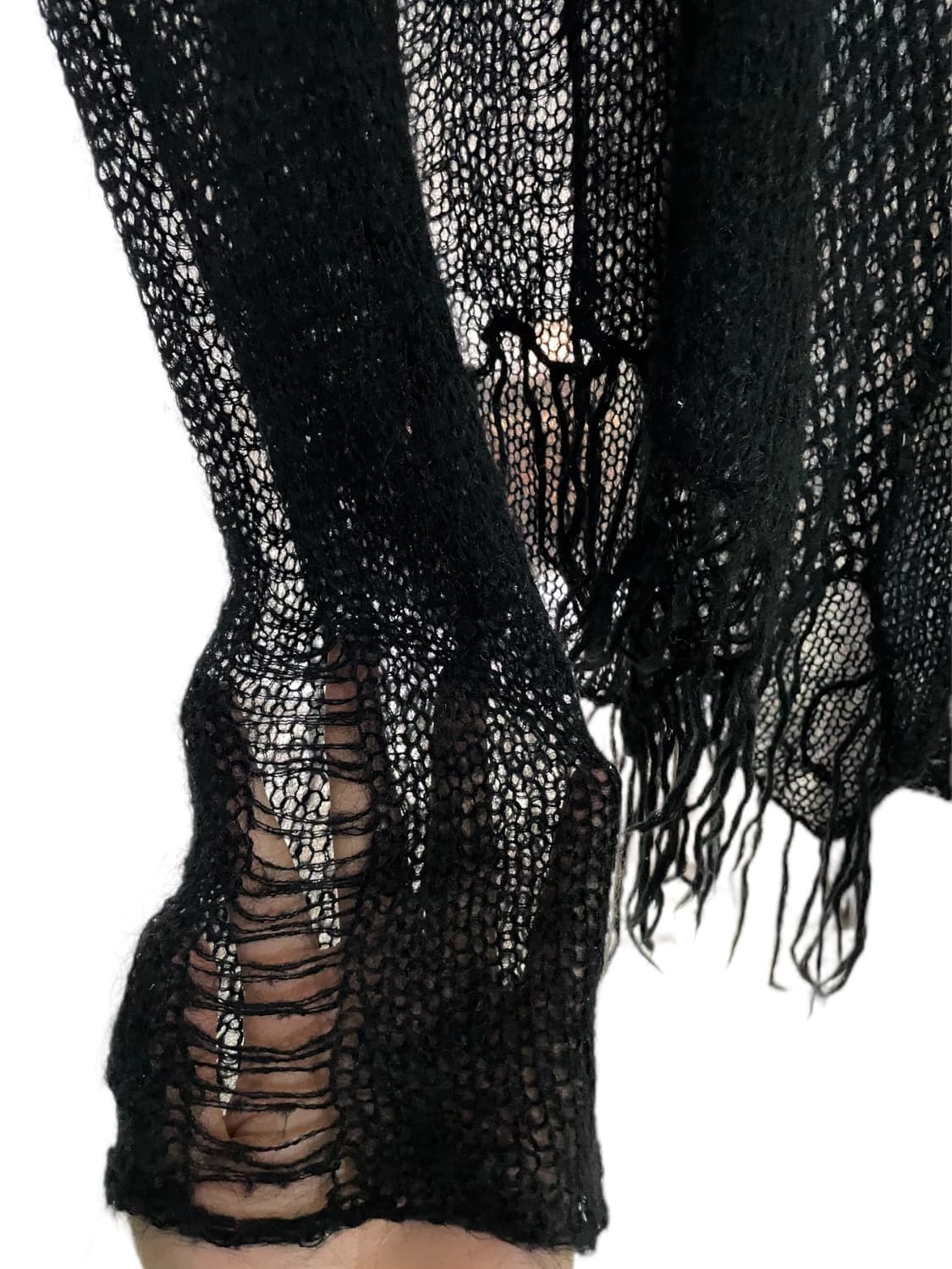 90s BA-TSU 스파이더웹 니트 상품이미지5