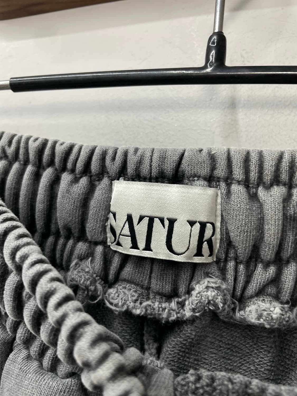 세터 빈티지 워싱 와이드 트레이닝 팬츠 H1281 상품이미지6