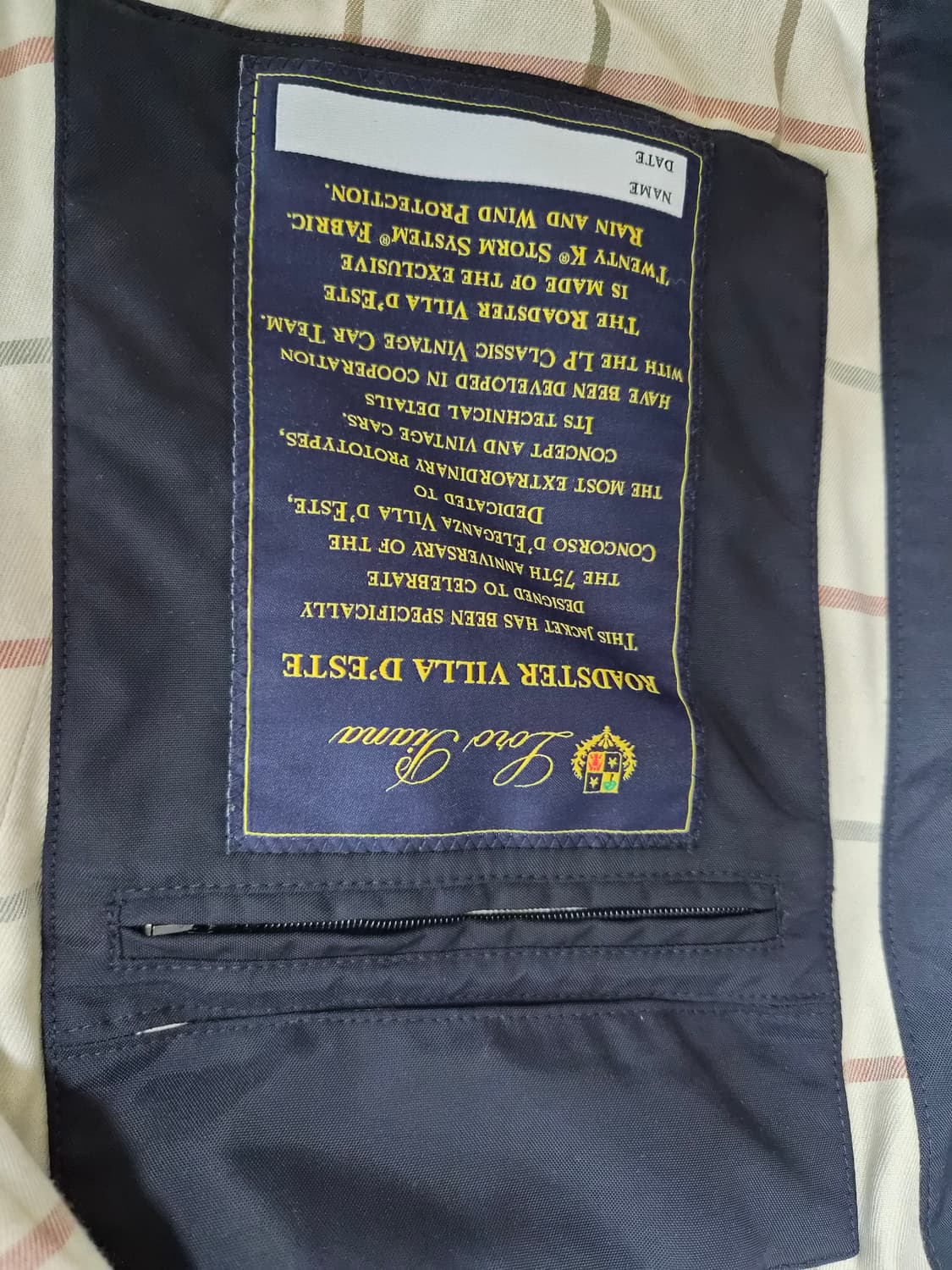 로로피아나 로드스터 자켓 상품이미지5