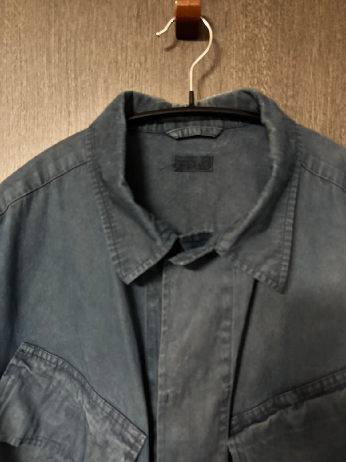 [M]가지록 인디고 머드다잉 퍼티그 자켓 상품이미지2